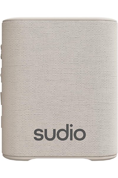 sudio مكبر صوت S2 بتقنية البلوتوث مع صوت عالٍ وباس أعمق ووقت تشغيل طويل IPX5 مقاوم للماء وبلوتوث 5