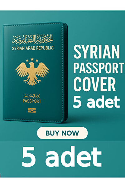 senada غطاء جواز سفر سوري جديد 5 قطع