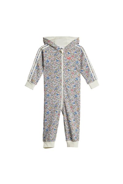 adidas Baby White Jacket Onesie Jv7716