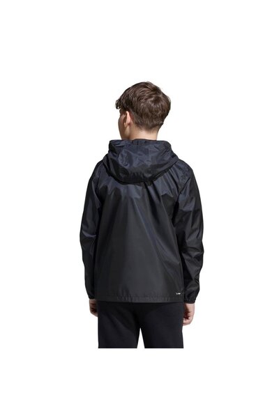 adidas Дитячий чорний піджак J RAIN JKT JL9046