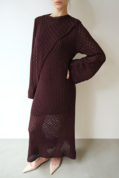 Touché Privé PAMUKLU BRODE ELBİSE