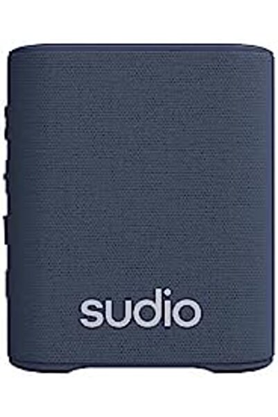 sudio S2 Bluetooth Speaker with Loud Sound and Deeper Bass Long Playtime IPX5 Waterproof Bluetooth 5