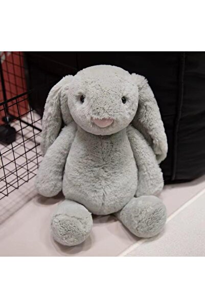 onestophub Uyku Arkadaşım Uzun Kulak Jel Peluş Tavşan 45 Cm