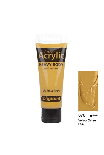 Genel Markalar Akrilik Boya 75 ml Yellow Ochre 676