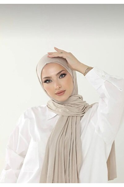 gül sezgin butik KADIN PENYE ŞAL AÇIK BEJ