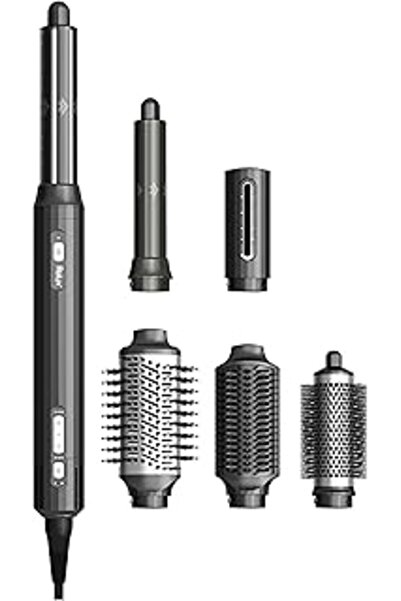 NETWORK ART مجموعة تصفيف الشعر ريلوكس آيروفليكس 6 في 1 طراز Rms9200B