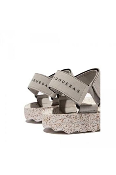 Asportuguesas Fizz Natural Sandals Σόλα από φελλό λευκό γκρι Λευκό