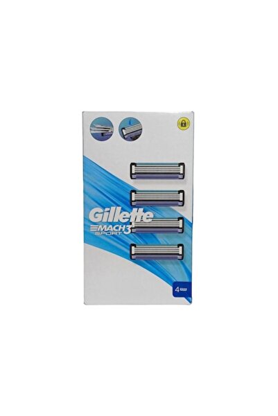 Gillette Set 4 Mach3 Sport ras reserva
