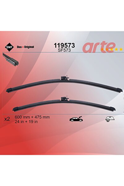 SWF Mercedes CLA 200 Serisi (C118) 2019-2025 Uyumlu | Visioflex Ön Silecek Takımı |