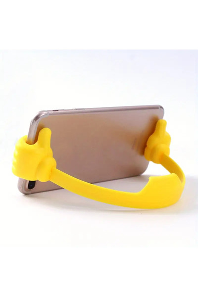 DefneAtes Parmak Işaretli Cep Telefonu Tutucu Telefonlar ve Tabletler Için Ma...