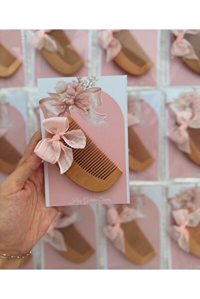 SOFT 10 adet söz nişan doğum kına bride doğum günü hediyelik tarak