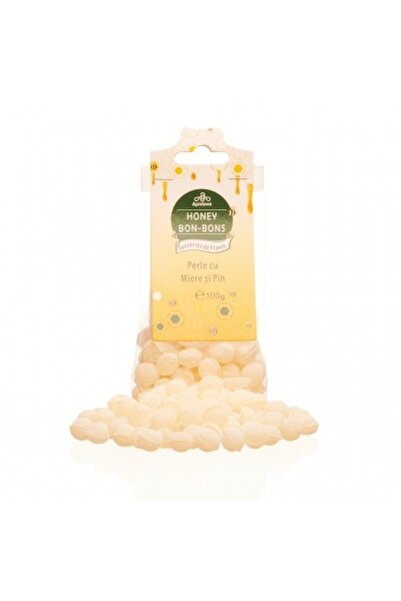 Apidava Bomboane Perle cu Miere si Pin 100g,