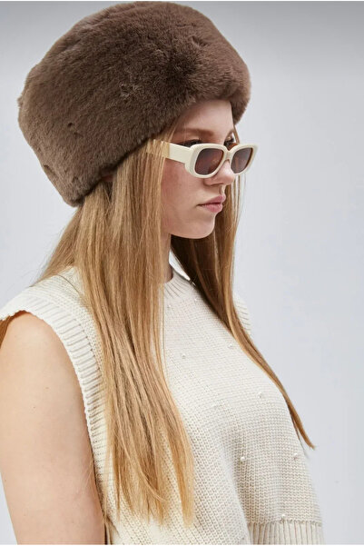 rushana Women's Kalpak Hat with Faux Fur and Quilted Lining Inside