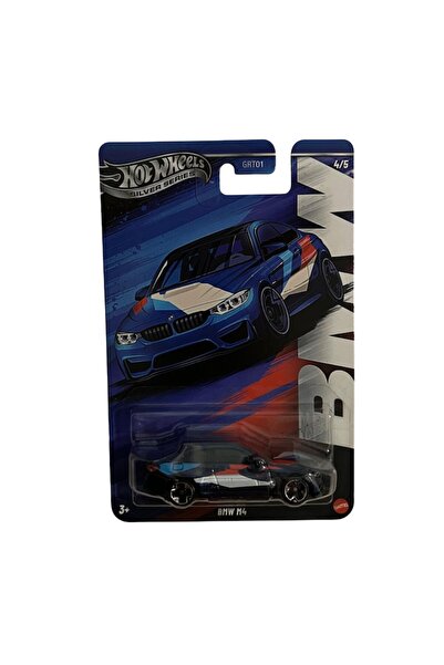 HOT WHEELS Masinuta metalica Hot Wheels BMW Silver Series BMW M4 Albastru 1:64