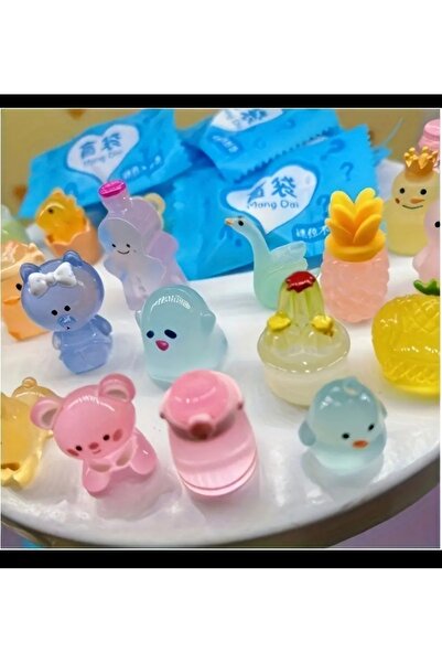 Pixy Karanlıkta Parlayan Sürpriz Paketli Mini Figürler – 6’lı Paket