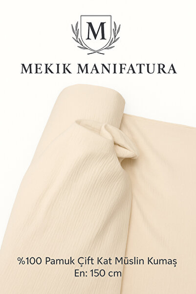 MEKİK MANİFATURA 100% бавовняна двошарова муслінова тканина – ширина 150 см –...