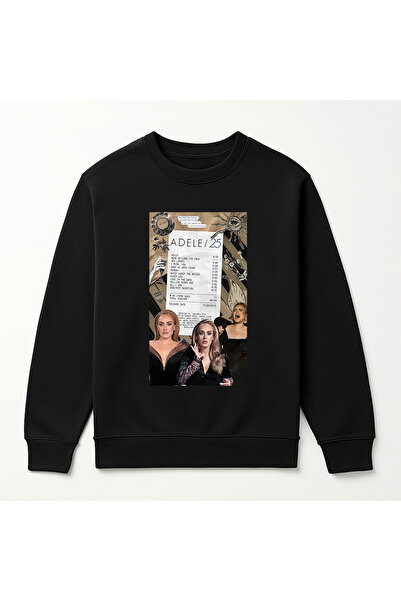 MAGORS SWEATSHIRT UNISEX DE ÎNALTĂ CALITATE, DESIGN ADELE, BUMBAC