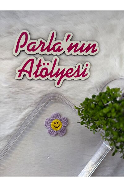 SOFT 0-3 ani, cu păr scăzut și fără păr, agrafă pentru copii, floare mov zâmb...