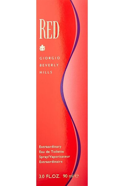 Elizabeth Arden Red Perfume by Giorgio Beverly Hills Eau de Toilette, 90ml, Orange