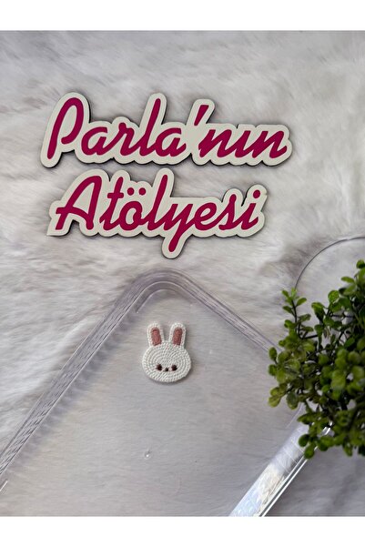 SOFT 0-3 Years Old Baby with Little Hair or No Hair Hairpin White Rabbit