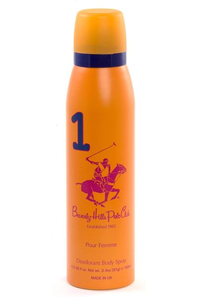 Beverly Hills Polo Club Deodorant for Women No.1 (150 ml), Fruity Scent