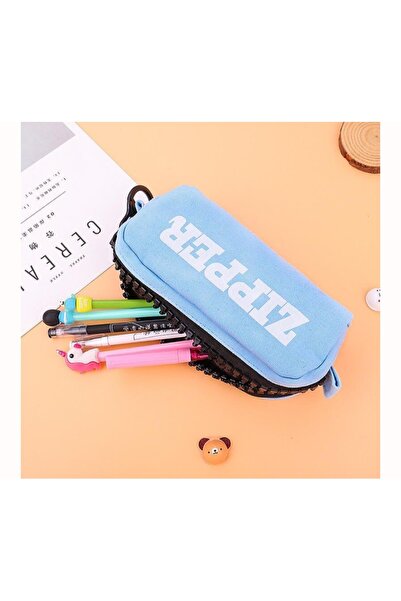 Meyra Accessories husă pentru creion cu fermoar de mare capacitate, cu fermoar mare, husă pentru creion de calitate