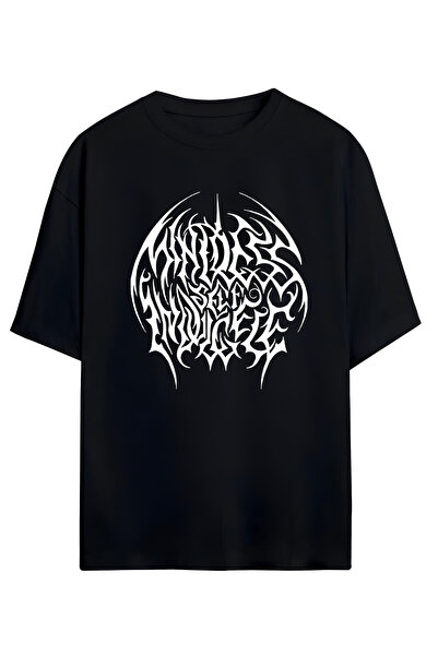 MAGORS Mindless Self Indulgence MSI Hayranlarına Özel Tasarımlı Unısex Oversıze Pamuklu T-shırt