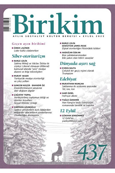 Birikim Yayınları Birikim Dergisi Sayı 437- Eylül / Kolektif / Birikim Yayınları / 4444444444128