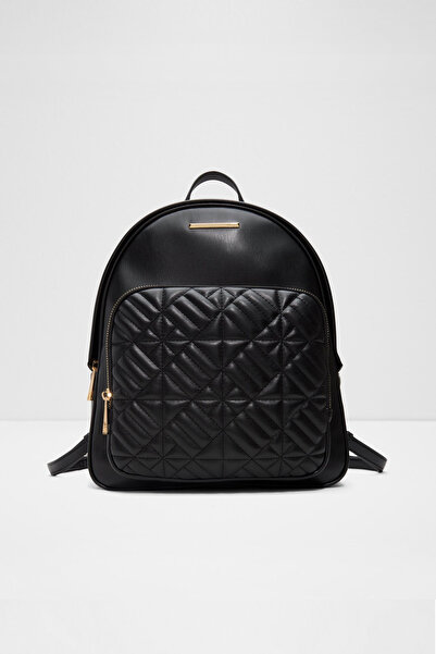 Aldo Walesean - Women's Large Size Black Two-Compartment Backpack