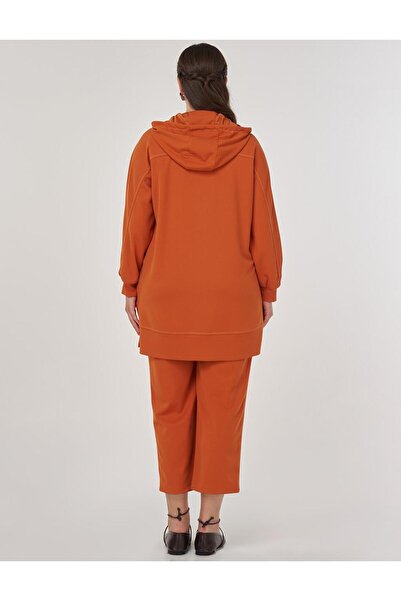 Kayra Punto Stitched Double Suit Tobacco