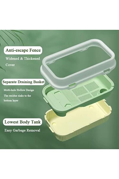 SunSun FG-T38F turtle aquarium – dual filtration, 90° rotating shower, drying platform, anti-escape design