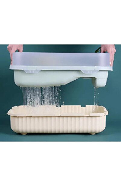 SunSun FG-U3 turtle aquarium – 38 cm, with integrated filtration, dry/wet separation, compact design