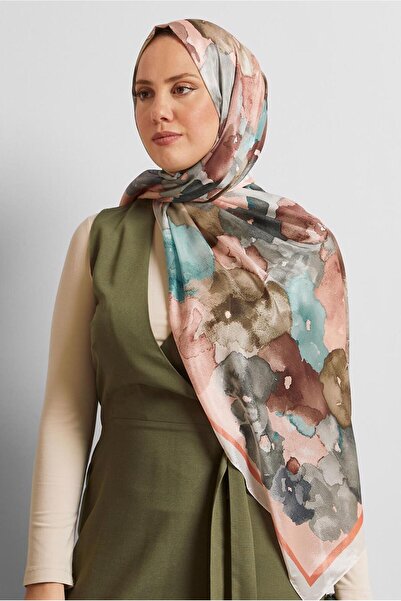 Alvina Patterned Voile Shal 8573