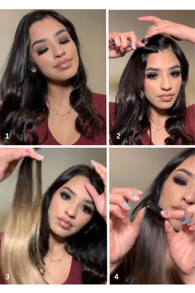 keep calm & Clip Em In - Clip-in Hair Extensions - Natural Light Grey- Slavic Remy Hair 16"