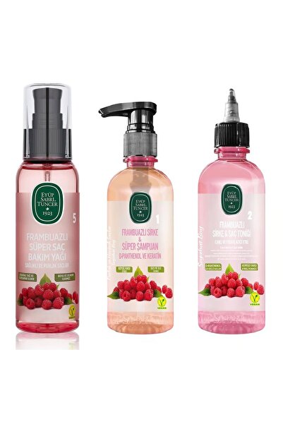 Eyüp Sabri Tuncer مجموعة العناية بالشعر للسفر، زيت العناية 100 مل، منشط 100 م...