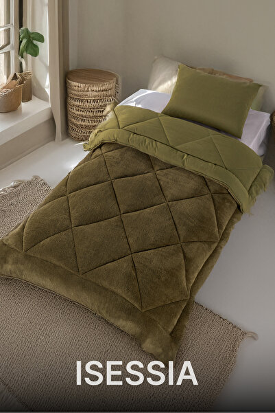 Isessia Lüks Wellsoft Çift Taraflı Yumuşak 4 Mevsim Konfor Yorgan Seti | Yorg...