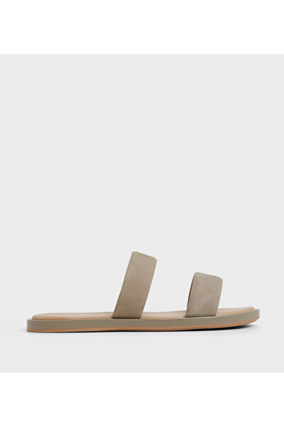 Aldo صندل مسطح بحزامين منقوشين من Krios