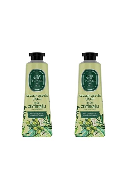 Eyüp Sabri Tuncer كريم أيفاليك لليدين والجسم بنمط زهرة الزيتون - 50 مل × 2