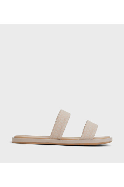 Aldo Krios Patterned Double Strap Flat Sandals