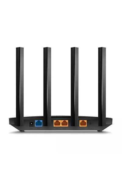 TP-LINK AX1500 Router, 1500Mbps, WiFi 6, 4 Antennas, Black