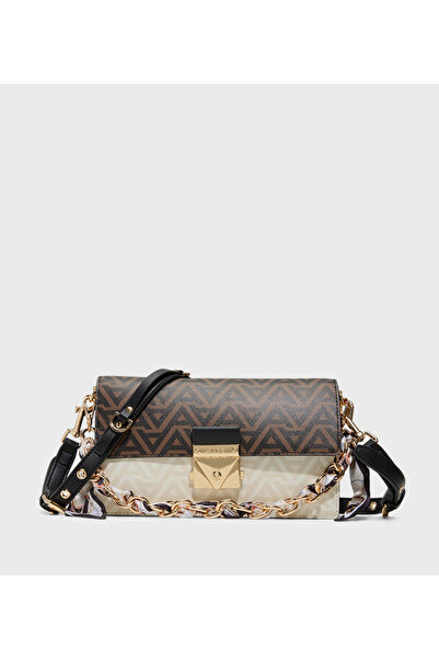 Aldo حقيبة كروس بودي من جيديا بغطاء منقوش بشعار