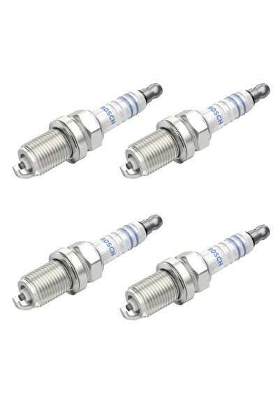 Bosch Σετ 4 μπουζί για Audi A6 C4 2.8 Βενζίνη 174 ίπποι 128 kW