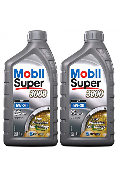 Mobil Συσκευασία 2 λίτρων λαδιού Super 3000 XE 5W30
