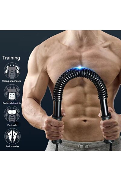 Canderel Göğüs Yayı Bükbük Yay El Bilek Omuz Kol Kas Geliştirici 65cm 40kg Göğüs Kas Plastiği