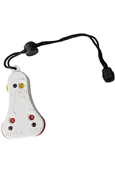 DSC Cricket Umpire Counter | Colour: White | Size: Full | Material: Plastic