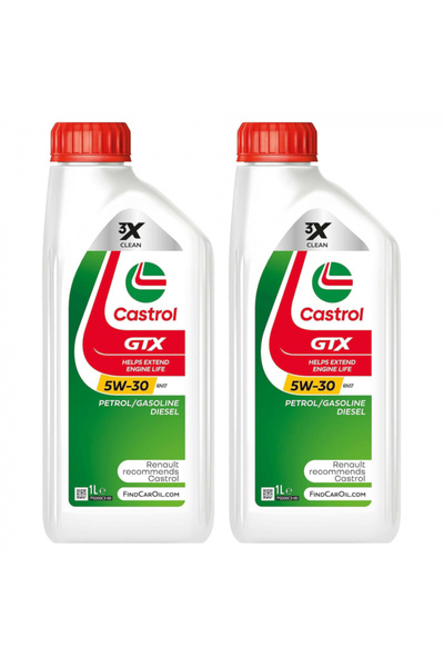 CASTROL Pachet 2 litri Ulei sintetic GTX RN17 5W30