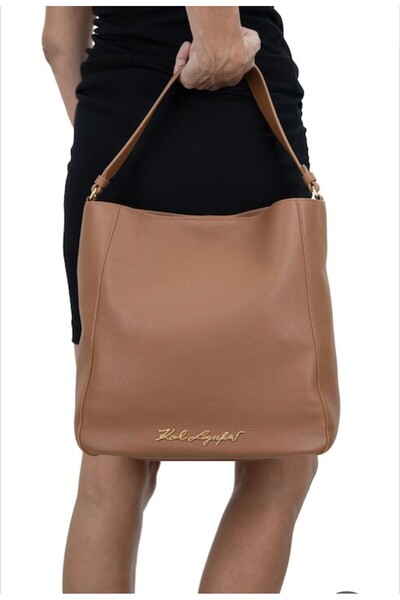 Karl Lagerfeld - Shoulder Bag K/Pebble Hobo Camel