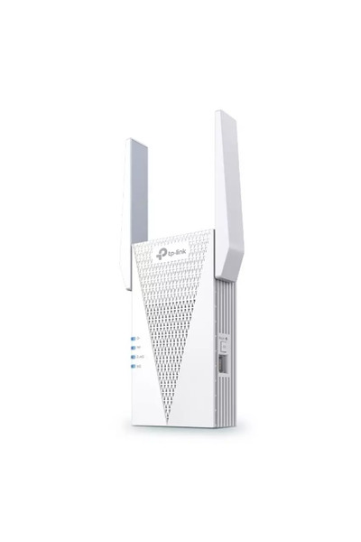 TP-LINK RE715X Range Extender, Dual Band, Wi-Fi 6, Speed up to 3.00 Gbps, White