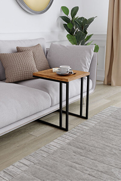 KIYMIK HOME 4004 Tek Sehpa Size Özel Üretim Gerçek Ağaç - Köknar