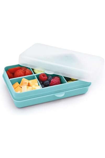 Melii Mini 6 Compartment Snack Box | BPA Free, Leakproof Design for Fresh Snacks | Portable Kids Ben